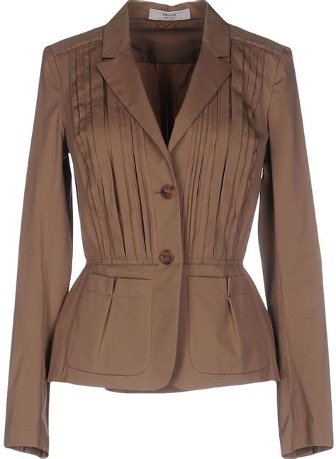 prada long jacket woman|prada women' s blazers.